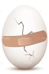 Cracked Egg with Bandaid